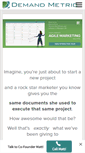 Mobile Screenshot of demandmetric.com